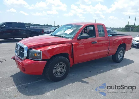 2007 Dodge Dakota St from USA, damaged, VIN 1D7HE22KX7S147462